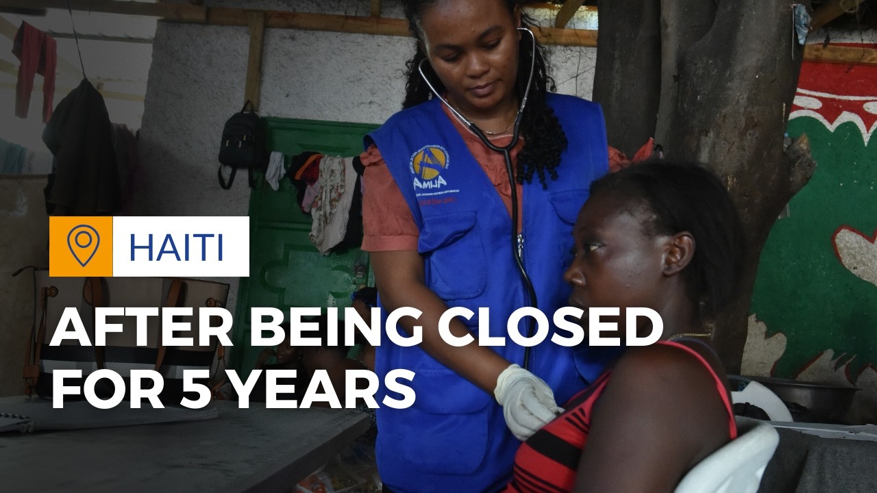 Port-au-Prince, Haiti - When a hospital reopens