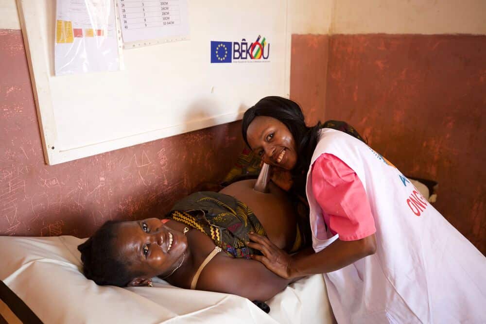 ALIMA RCA Sante maternelle et infantile consultations prenatales 2020 copyright Zigoto Tchaya Tchameni ALIMA Photos validees 09 2