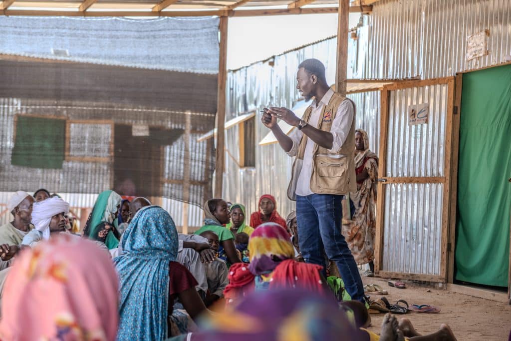 Embarqué avec ALIMA dans un camp de réfugiés à la frontière avec le Soudan (8)