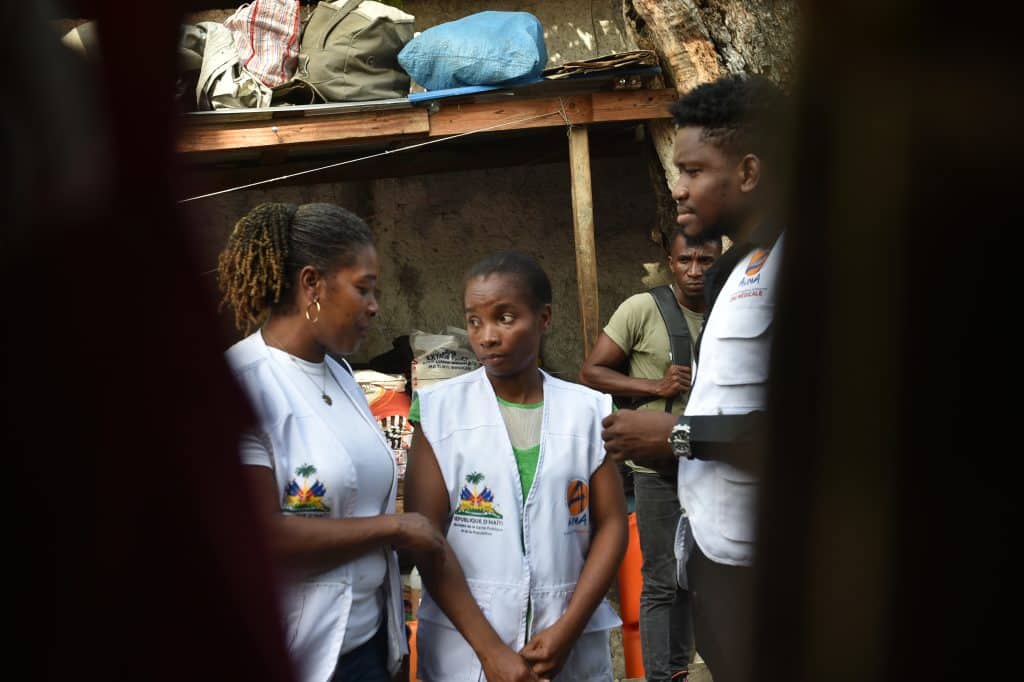 Dans les camps de Port au Prince 4